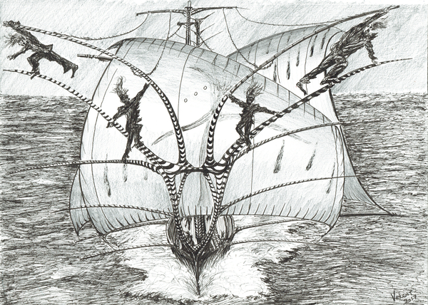 Storm Creators Bismarck Sea von Vincent Alexander Booth