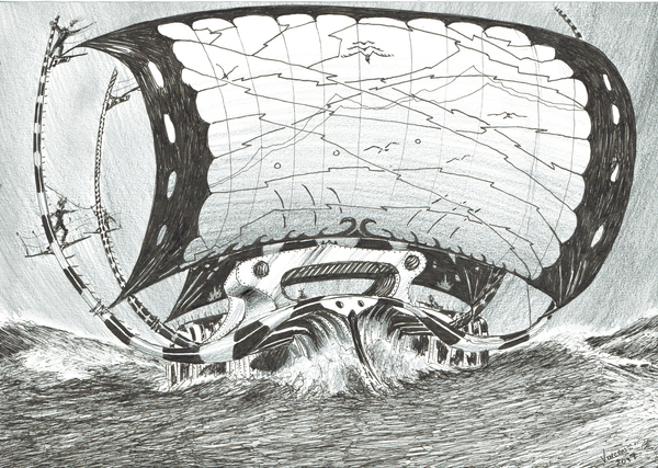 Storm Creators Chukchi Sea von Vincent Alexander Booth