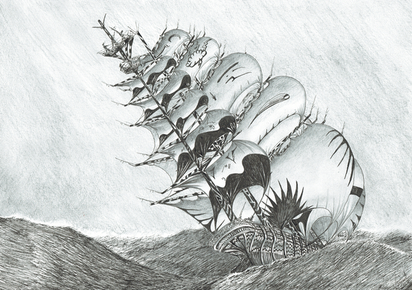 Storm Creators East China Sea von Vincent Alexander Booth