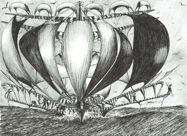 Storm Creators Pechora Sea von Vincent Alexander Booth