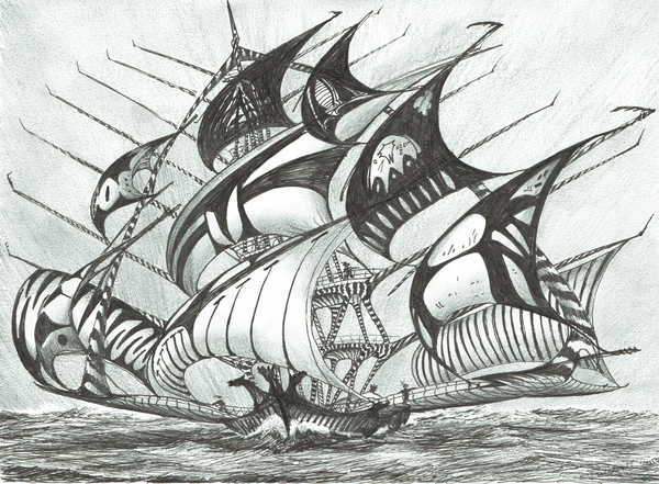 Storm Creators Visayan Sea von Vincent Alexander Booth