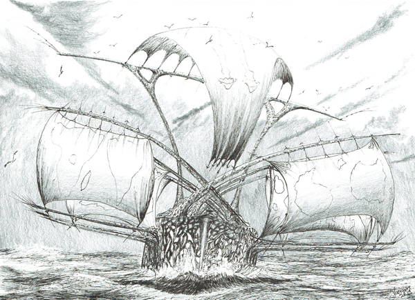 Storm Creators Wadden Sea von Vincent Alexander Booth