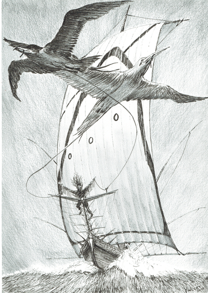 Storm Creators Wandel Sea von Vincent Alexander Booth