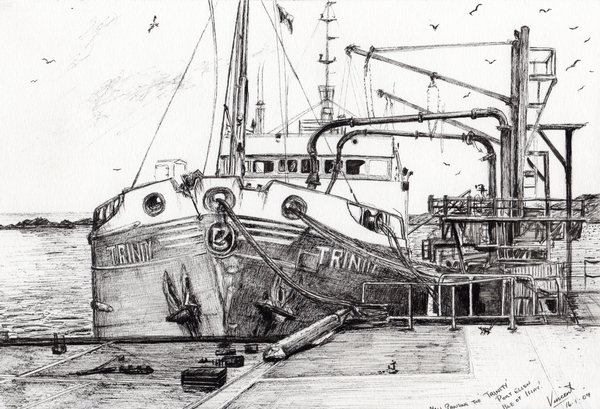 The Trinity port Ellen Isle of Islay von Vincent Alexander Booth