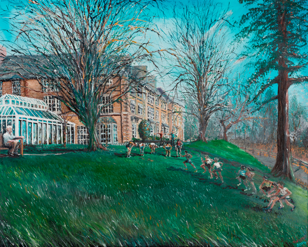 Training at Gilsland spa hotel von Vincent Alexander Booth