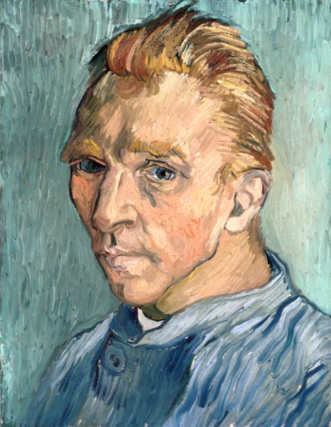 Portrait des Künstlers ohne Bart von Vincent van Gogh