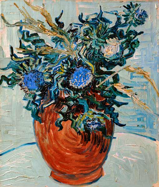 Strauss von Disteln von Vincent van Gogh