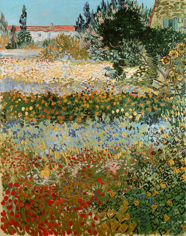 Blumengarten von Vincent van Gogh