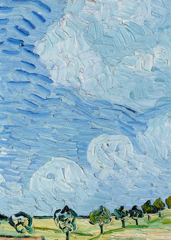 Die Ebene bei Auvers von Vincent van Gogh