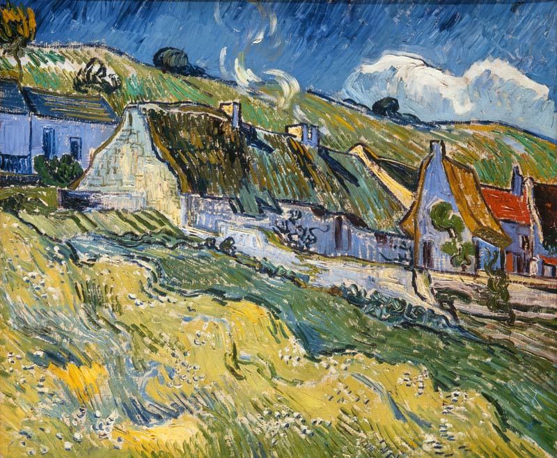 Cottages at Auvers-sur-Oise von Vincent van Gogh