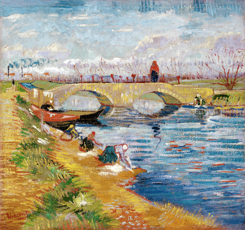 Pont de Gleize bei Arles von Vincent van Gogh
