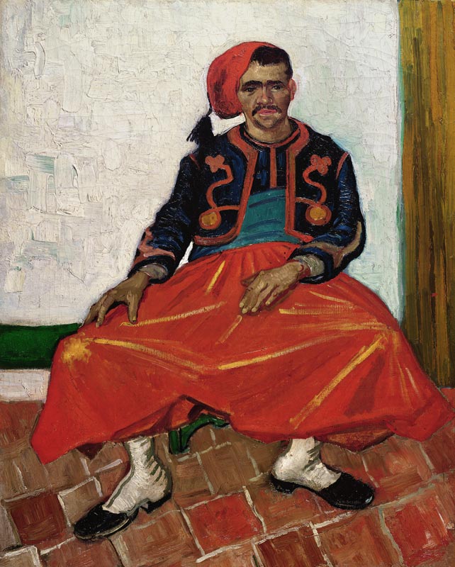 The Zouave von Vincent van Gogh