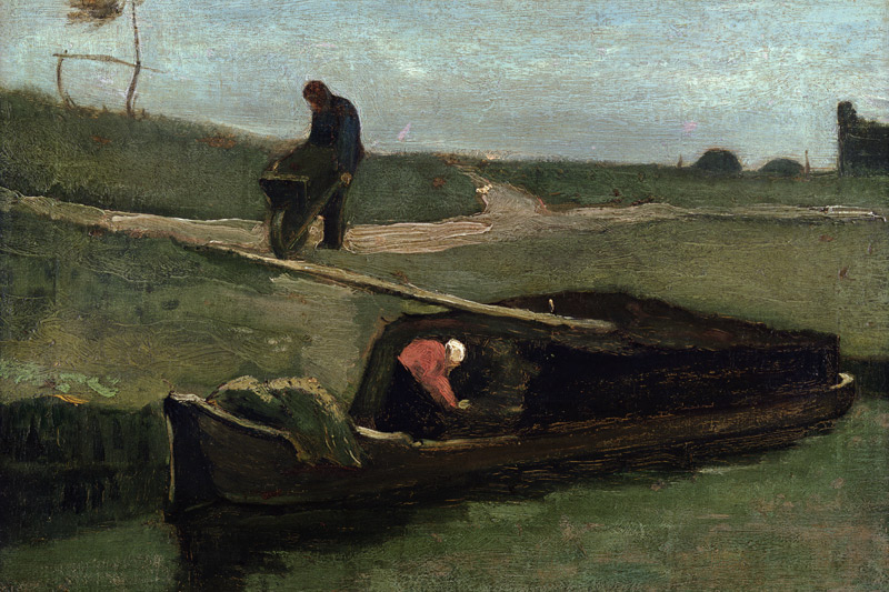The Peat Boat von Vincent van Gogh