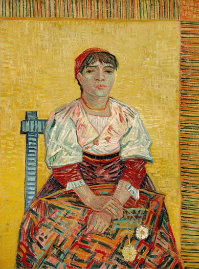 The Italian: Agostina Segatori von Vincent van Gogh
