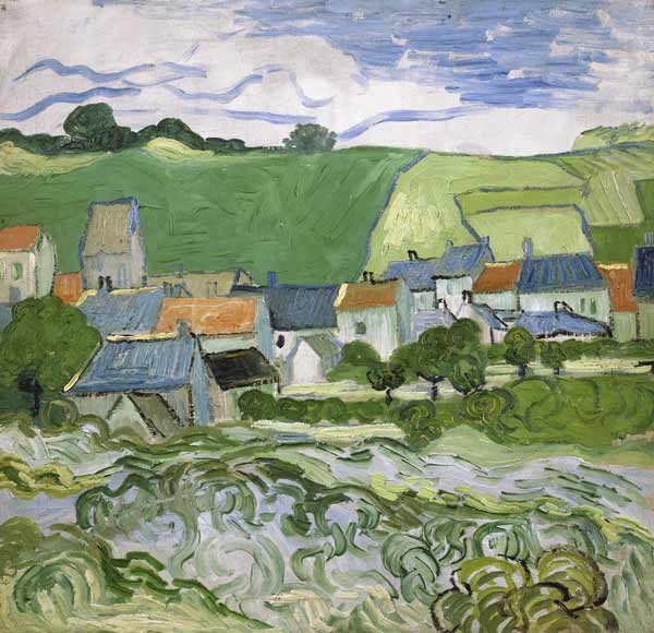 Blick auf Auvers von Vincent van Gogh