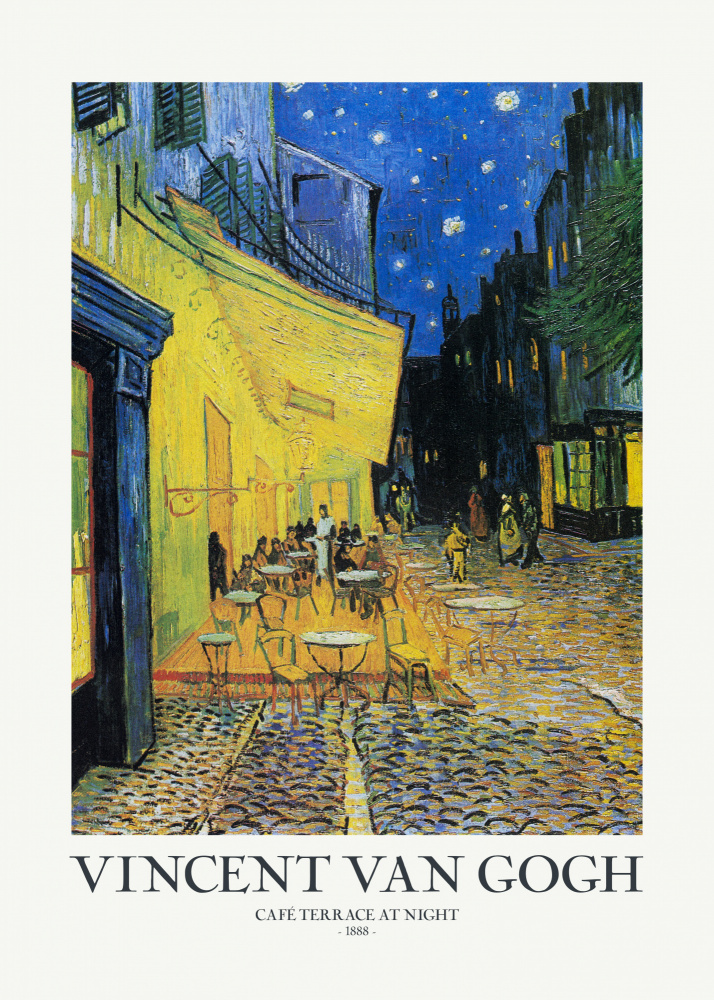 Café Terrace At Night von Vincent van Gogh