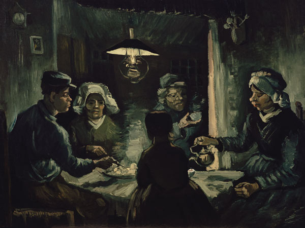 Die Kartoffelesser von Vincent van Gogh
