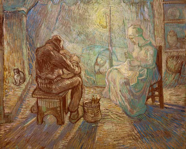 Abendstunde von Vincent van Gogh