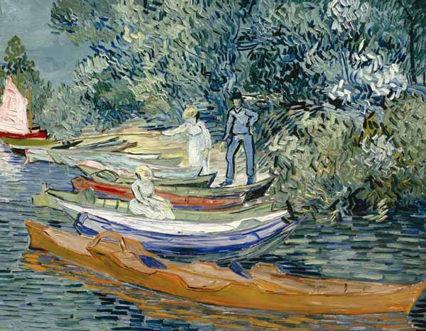 Bank of the Oise at Auvers von Vincent van Gogh