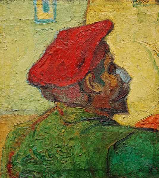 Paul Gauguin / Painting by van Gogh von Vincent van Gogh