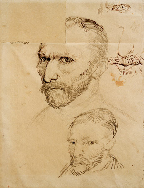 self-portraits. von Vincent van Gogh