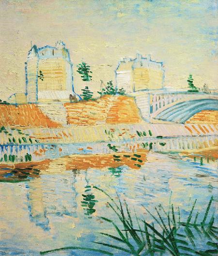 Pont de Clichy /Paint.