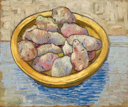 Stillleben mit Kartoffeln