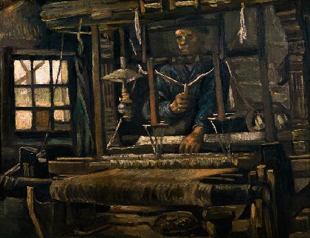 V.van Gogh, Weaver Seen fr.Front / Ptg.