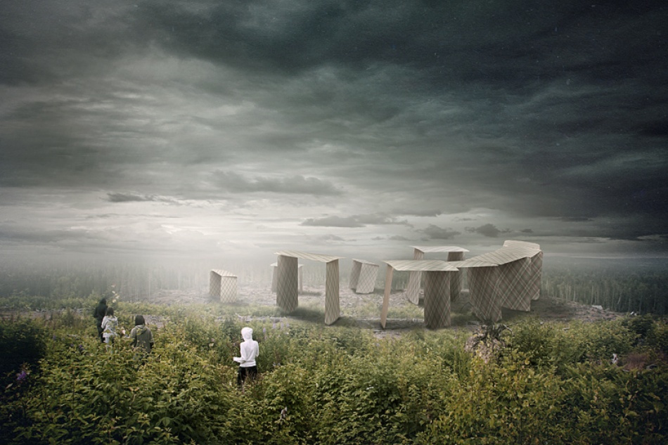 cardhenge von Vladimir Laur