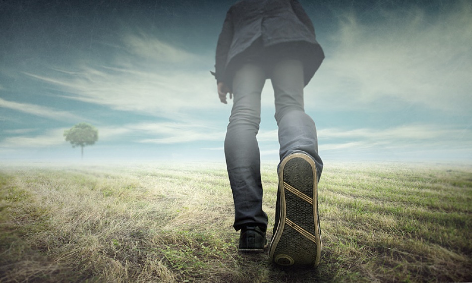 long journey starts from the first step von Vladimir Laur