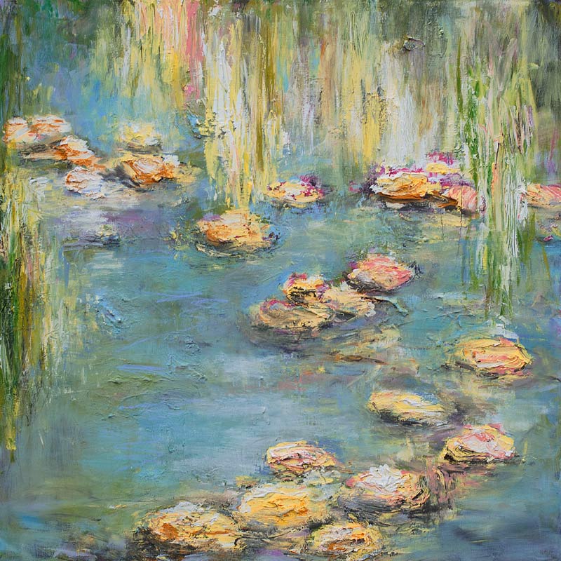 Seerosen VI von Dagmar Vogt