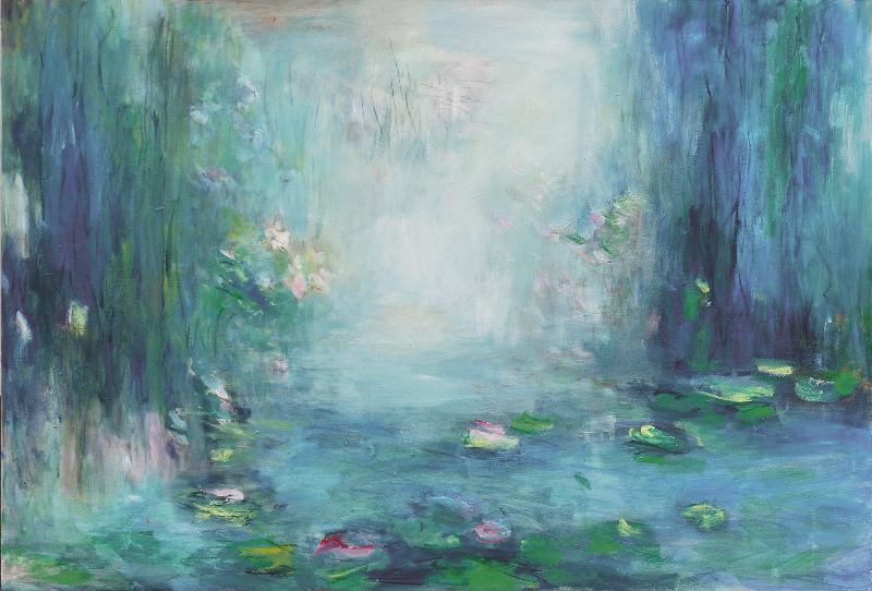 Seerosen XI von Dagmar Vogt