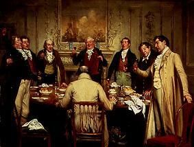 Das Ständchen zum Geburtstag von Walter Dendy Sadler