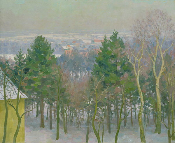 View of Krahenberg at Blankenese von Walter Heinrich Tanck