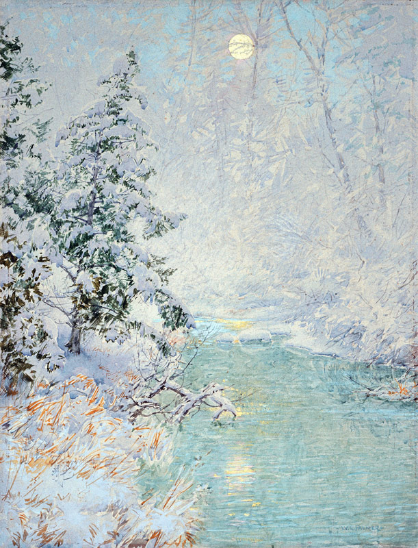Wintersonne. von Walter Launt Palmer