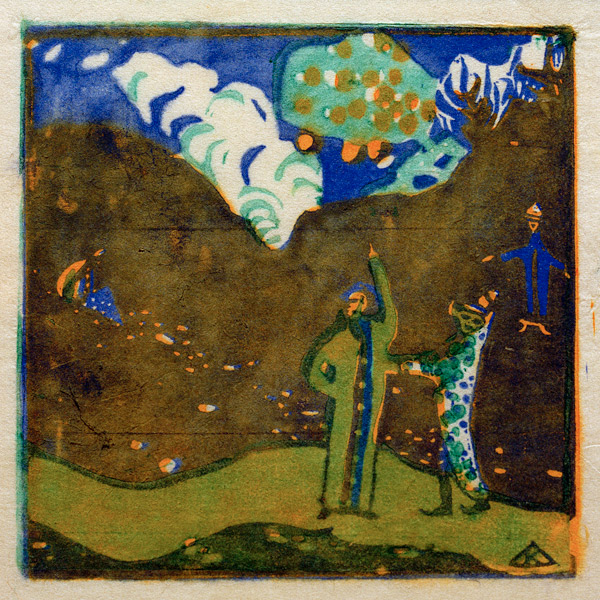 Apfelbaum von Wassily Kandinsky
