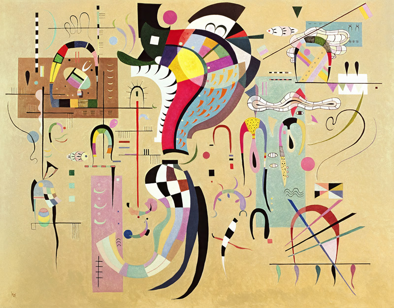 Accompanied Centre von Wassily Kandinsky