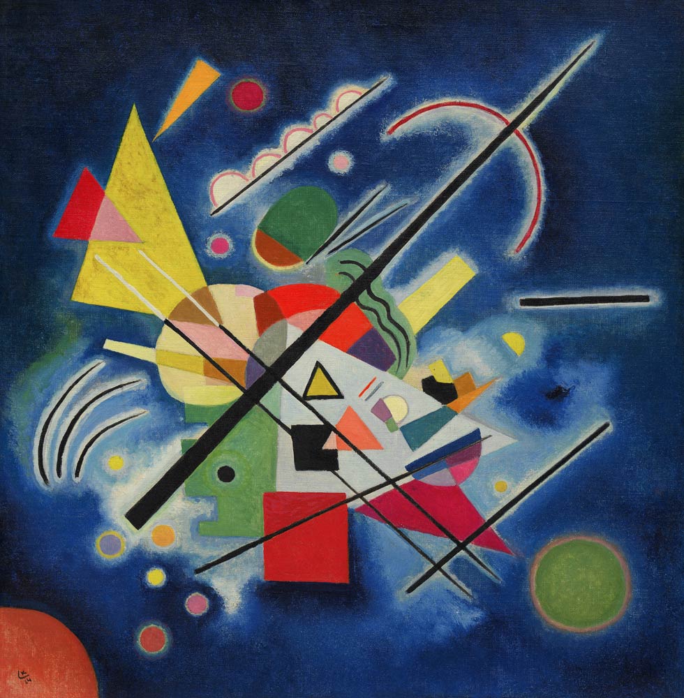 Blaues Bild von Wassily Kandinsky