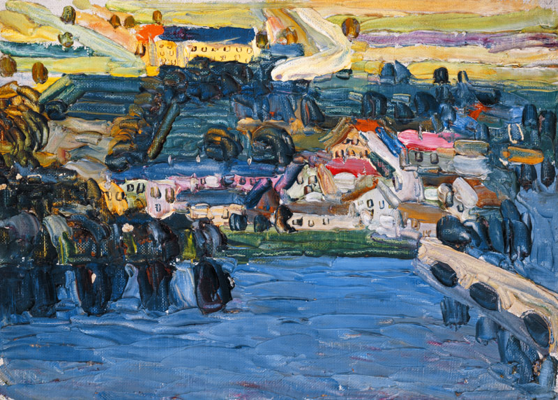 Blick auf Kallmünz von Wassily Kandinsky