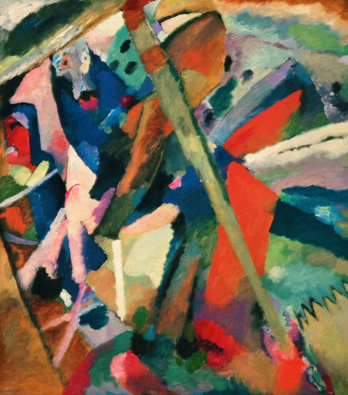 Der Heilige Georg von Wassily Kandinsky