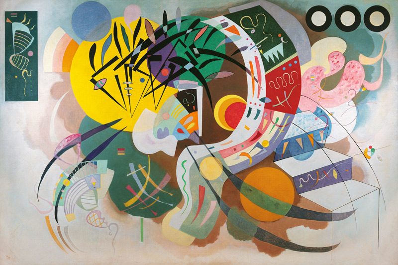 Dominante Kurve von Wassily Kandinsky