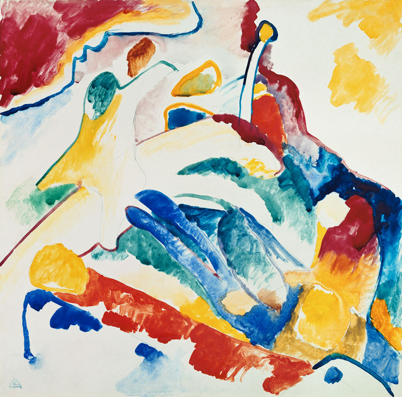 Entwurf zu Komposition II von Wassily Kandinsky