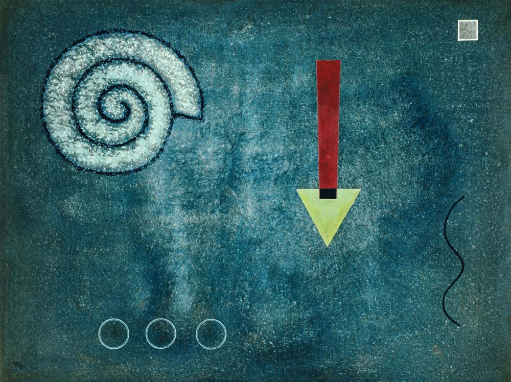 Grüne Spitze von Wassily Kandinsky