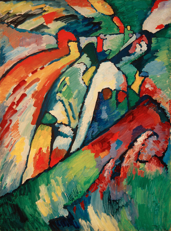 Improvisation 7 von Wassily Kandinsky