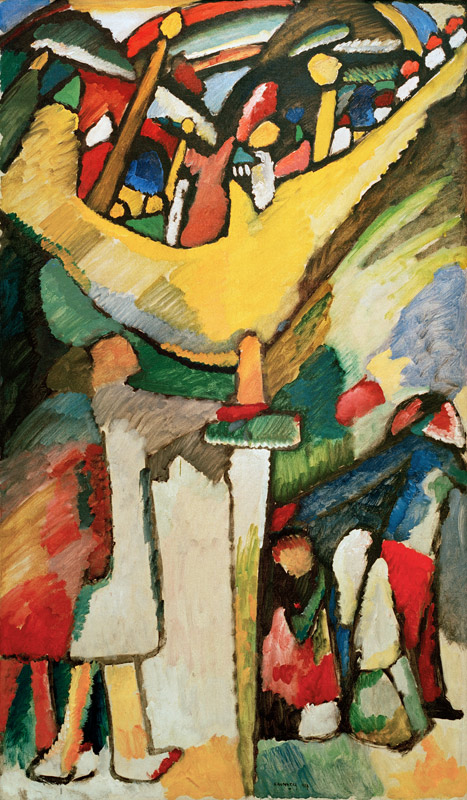 Improvisation 8 von Wassily Kandinsky