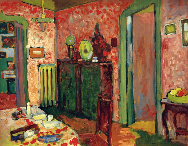 Interieur (Mein Eßzimmer) von Wassily Kandinsky
