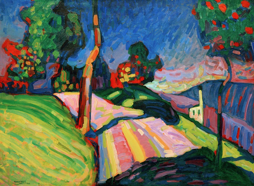 Murnau - Kohlgruberstraße von Wassily Kandinsky