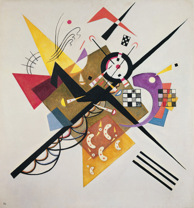 On White II von Wassily Kandinsky