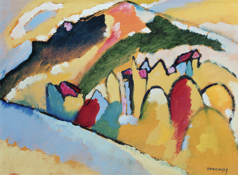 Studie zu Herbst I. von Wassily Kandinsky
