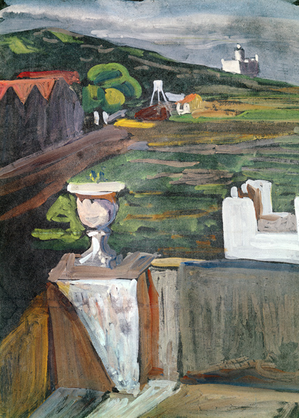 View from a Balcony in Tunis von Wassily Kandinsky